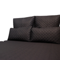 Embossed Quilted 5 Piece Bed Set