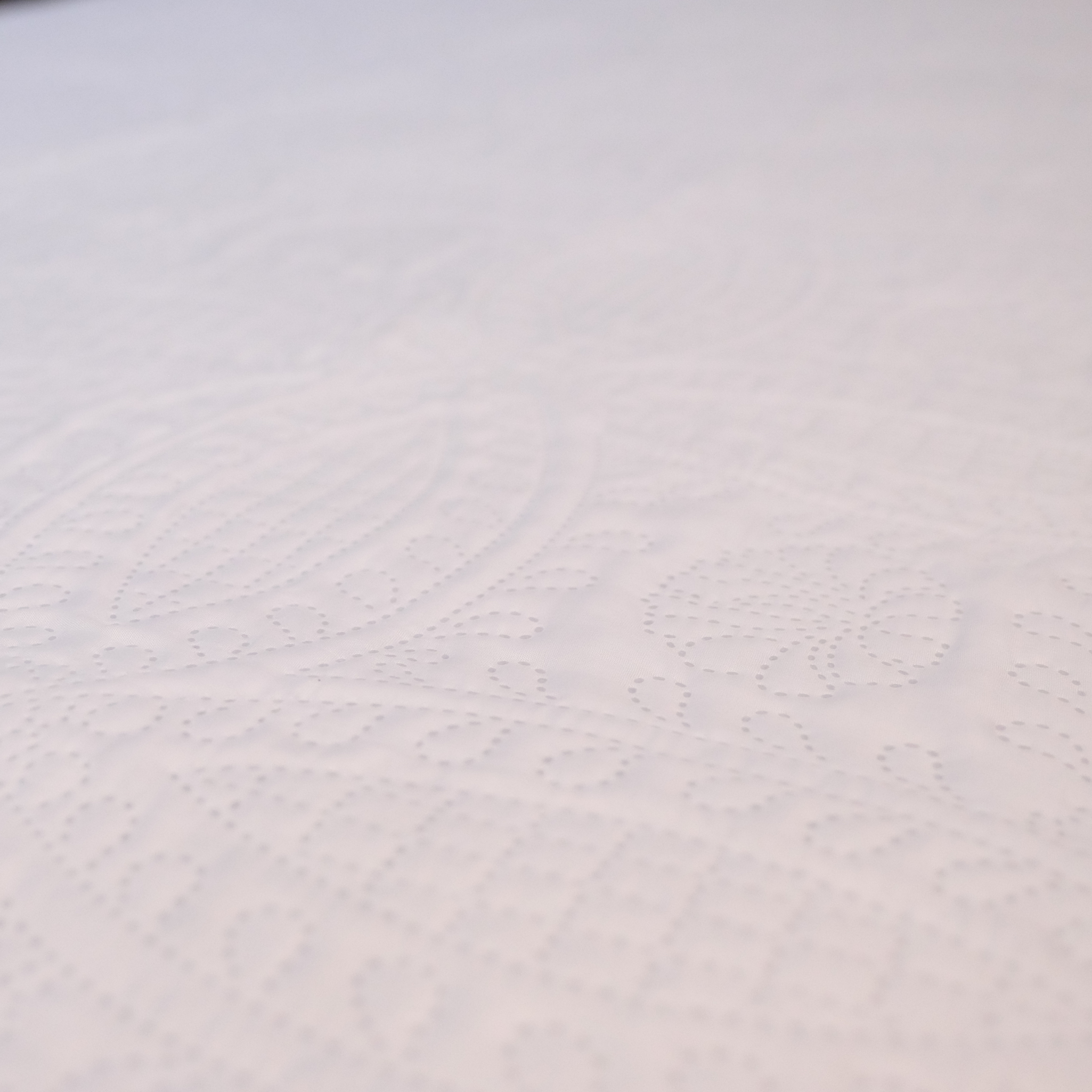 Micro Polyester Mattress Protector - White