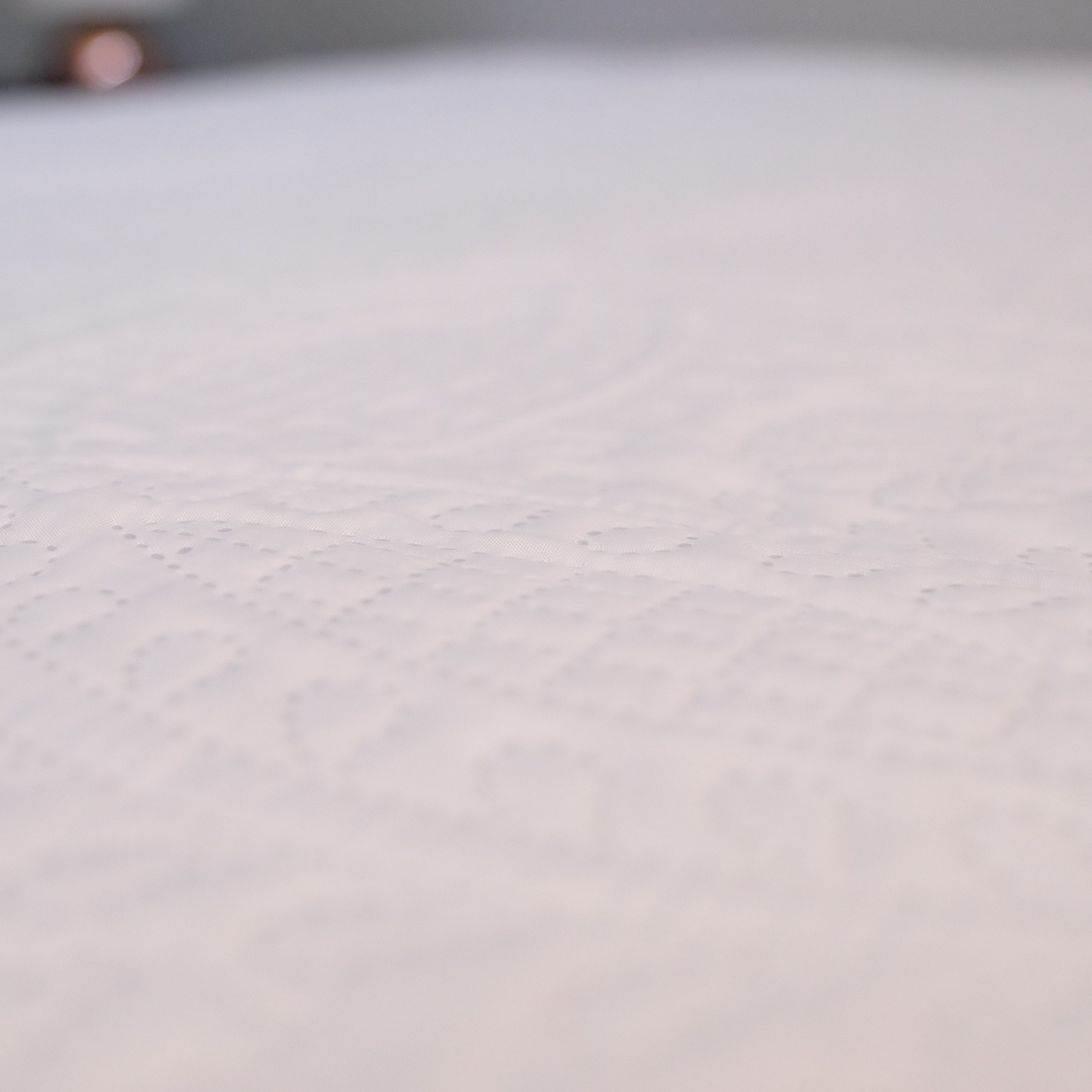 Micro Polyester Mattress Protector - White