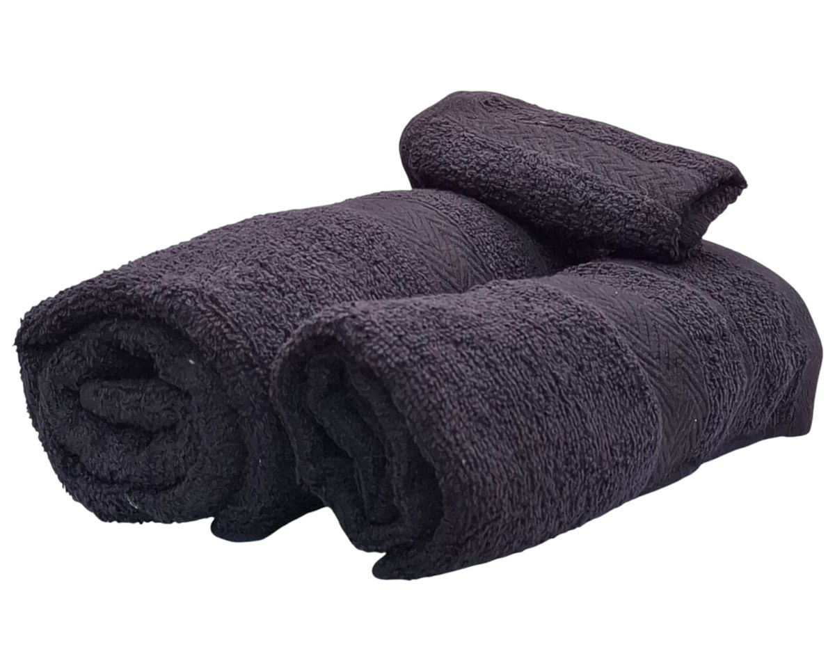 Elite Comfort 3-Piece Bath Towel Set - 100% Cotton 400gsm